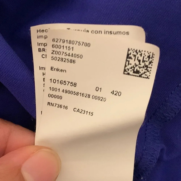 HUGO BOSS Enken Tank in Medium Blue - Picture 6 of 6